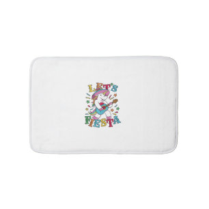 Tapete De Banheiro Design de Topo do Unicorn Mexicano Fiesta Guitar