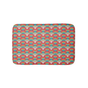 Tapete De Banheiro Design Elegante de padrão sem costura tradicional
