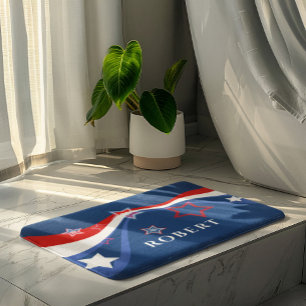 Tapete De Banheiro Design moderno da bandeira americana