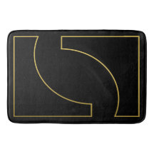 Design Moderno Elegante Geométrico Falso Dourado