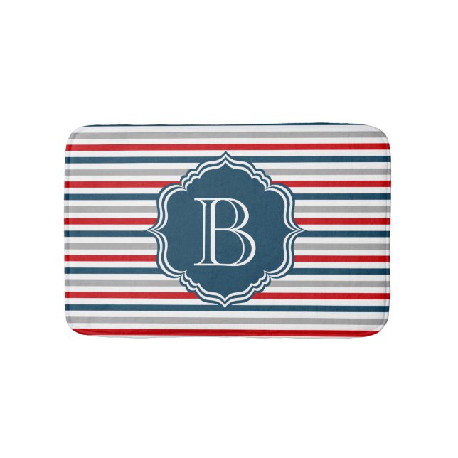 Tapete De Banheiro Design Monograma (frente)