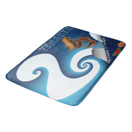 Tapete De Banheiro Deusa Yemanya Do Oceano