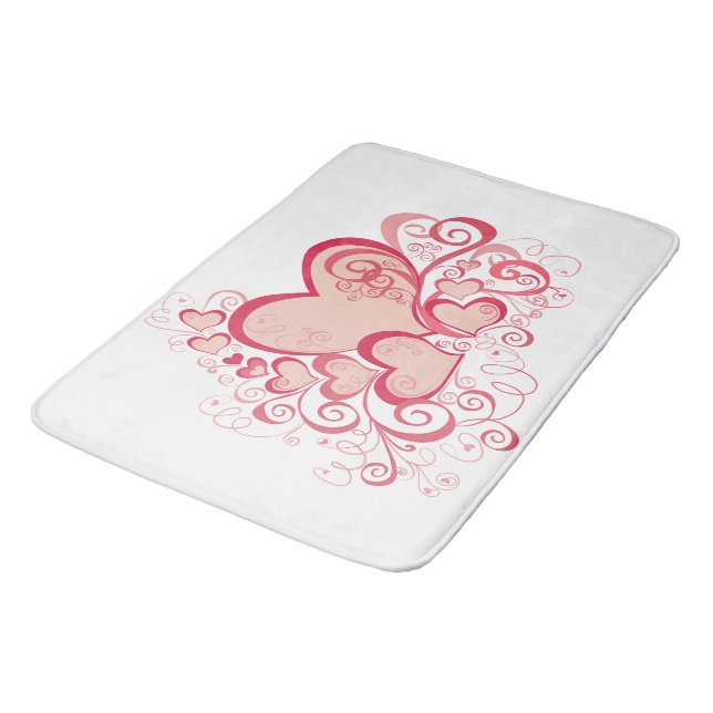 Tapete De Banheiro Dia de os namorados Bath Mat (Angulado)