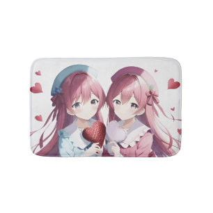 Tapete De Banheiro Dia de os namorados de anime