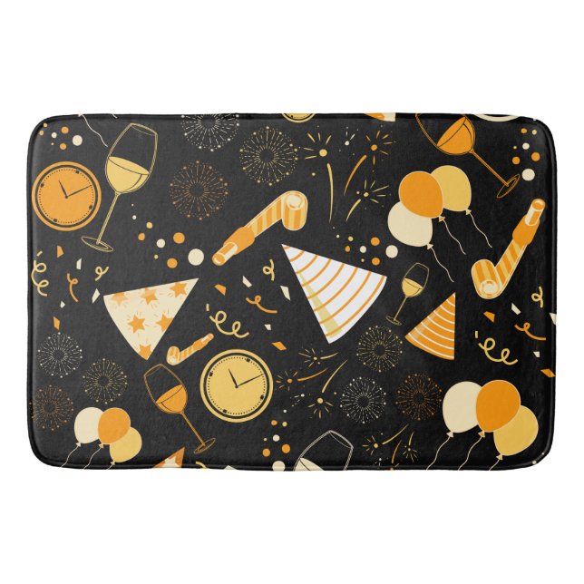 Tapete De Banheiro Dia do ano novo (Frente)