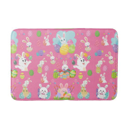 Tapete De Banheiro Dia do felz pascoa - Padrões Engraçados E Ovos