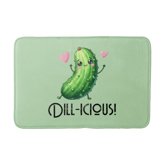 Tapete De Banheiro Dill-icous (Frente)