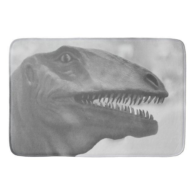 Tapete De Banheiro Dinossauro Assustador (Frente)