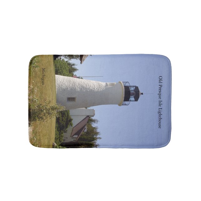 tapete de banheiro do Old Presque Isle Lighthouse (frente)