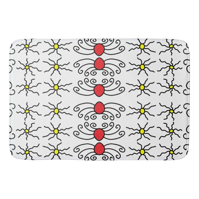 Tapete De Banheiro Dodle Sun (Frente)
