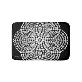 Tapete De Banheiro Doily Art