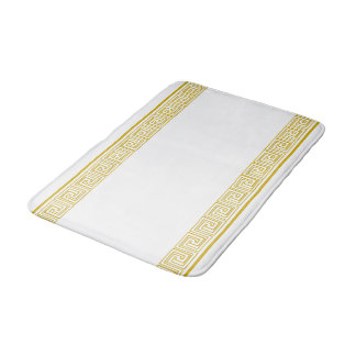 Tapete De Banheiro Dourado Grecian Frieze Design