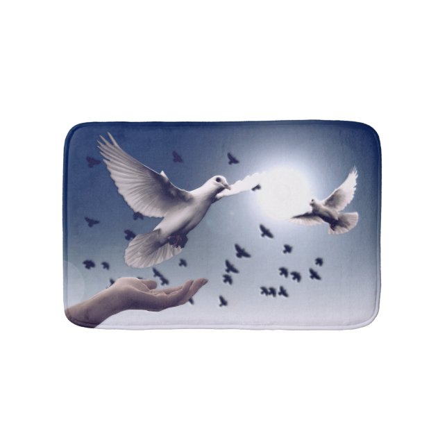 Tapete De Banheiro Dove Hand Trust (frente)