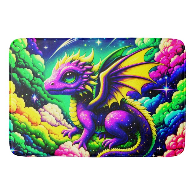 Tapete De Banheiro Dragão bebê (Frente)