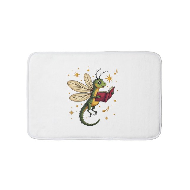 Tapete De Banheiro Dragonfly (frente)