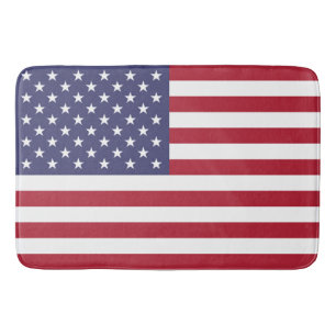 Tapete De Banheiro Drapeau Etats-Unis