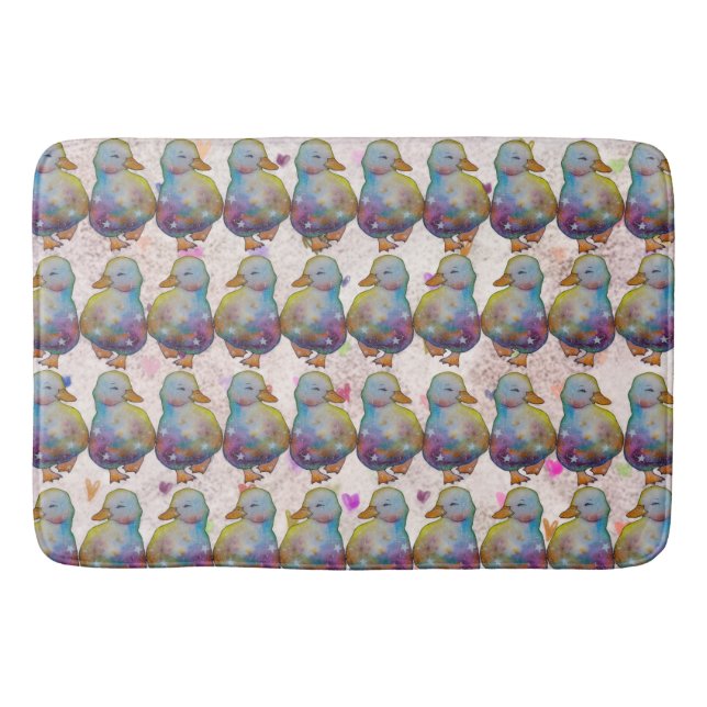 Tapete De Banheiro Duck named Rainbow (Frente)