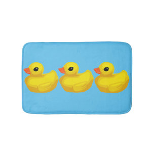 Tapete De Banheiro "Ducks em seguido "
