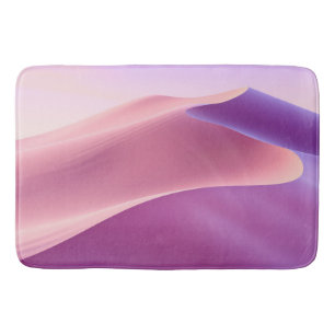 Tapete De Banheiro Dunas de areia em rosa e lavanda