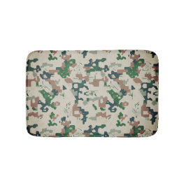 Tapete De Banheiro Earth Pixel Woodland 