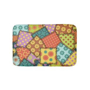 Tapete De Banheiro Eclectic Patchwork (Correção Eclética): Diversa Co