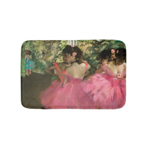 Tapete De Banheiro Edgar Degas - Dançarinos a rosa