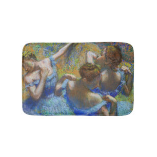 Tapete De Banheiro Edgar Degas - Dançarinos Azuis
