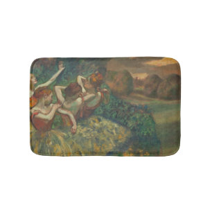 Tapete De Banheiro Edgar Degas Four Dancers Impressionista