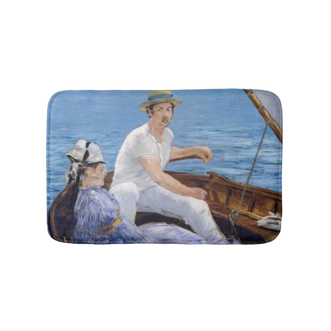 Tapete De Banheiro Edouard Manet - Passeio de barco (frente)