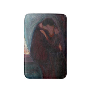 Tapete De Banheiro Edvard Munch - O Beijo