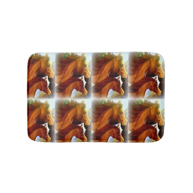 Tapete De Banheiro égua e pônei (frente)