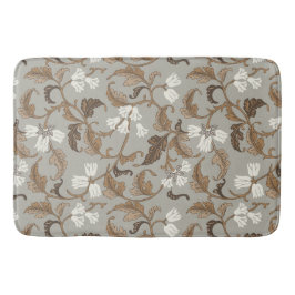 Tapete De Banheiro Elegância Botânica Vintage