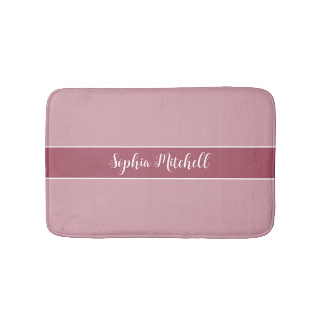 Tapete De Banheiro Elegância Mudada - Maldita Rosa Bath Mat (frente)