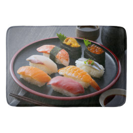 Tapete De Banheiro Elegant Round Sushi Bath Mat – SUSHIMI Collection