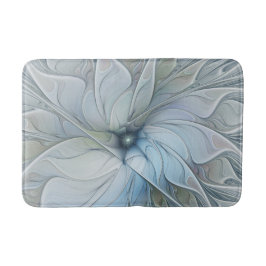 Tapete De Banheiro Elegante Beleza Arte Fractal Abstrata Moderna Flor