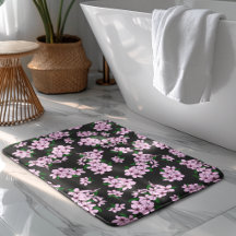 Elegante flor de cerejeira rosa em aquarela