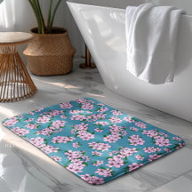 Elegante flor de cerejeira rosa em aquarela