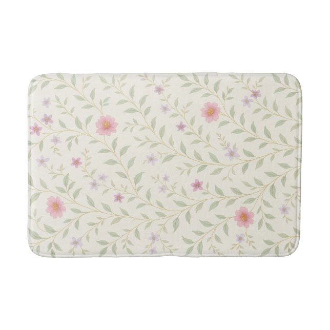 Tapete De Banheiro Elegante Moderno Real Verde (Frente)