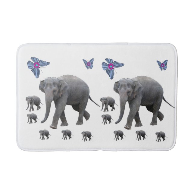 Tapete De Banheiro Elphant Bathmat (Frente)