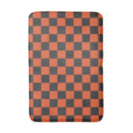 Tapete De Banheiro Ember and ash checkerboard pattern