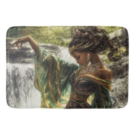 Tapete De Banheiro Encantando Deusa por uma Magia