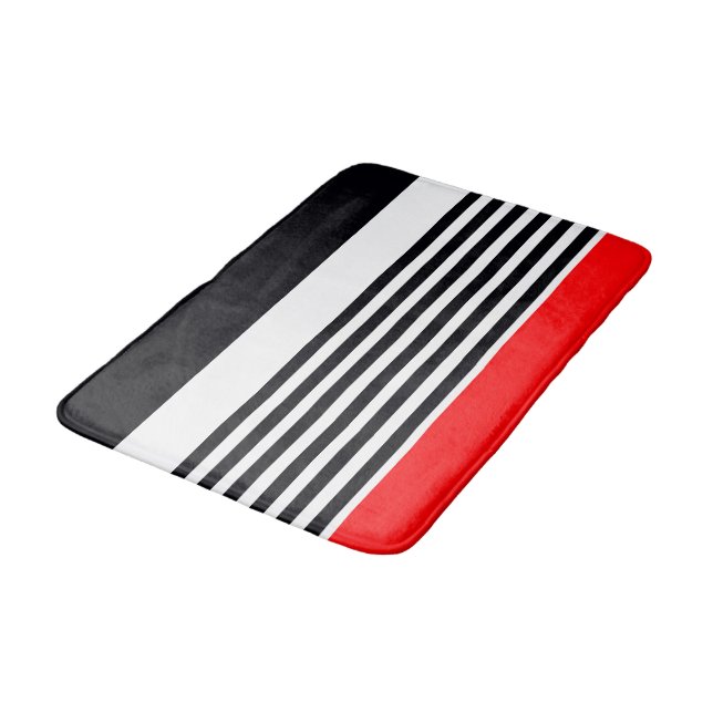 Tapete De Banheiro Ênfase Residencial Vibrante Decorativa (Angulado)