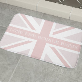 Tapete De Banheiro Engraçado Cotação Rosa Union Jack Flag Bath Mat