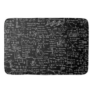 Tapete De Banheiro Equações da física em //preto