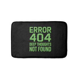 Tapete De Banheiro Erro 404 Pensamentos Profundos Não Encontrados Tap