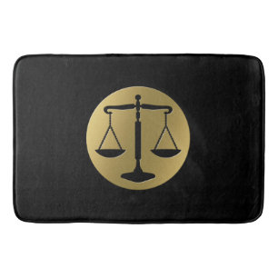 Tapete De Banheiro Escalas do advogado de justiça