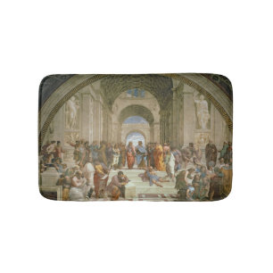Tapete De Banheiro Escola de Atenas, do della da estância