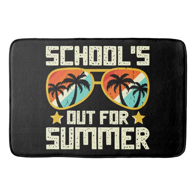 Tapete De Banheiro Escola Fechada Para o Verão (Frente)
