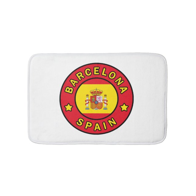 Tapete De Banheiro Espanha de Barcelona (frente)