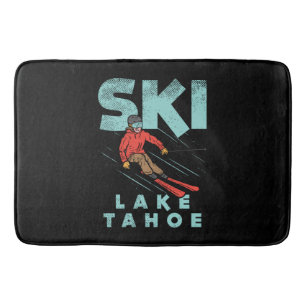 Tapete De Banheiro Esquiar Lago Tahoe